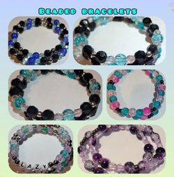 Handmade elastic bracelets