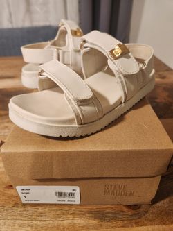 Steve Madden Mona Sandals Size 1 Kids Used 
