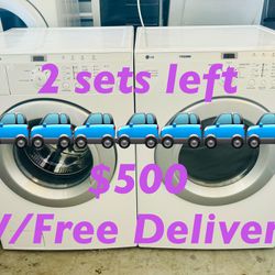 Washer Dryer LG Front Load Super Capacity Like New FREE Delivery