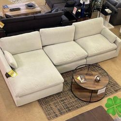 Ashley Sophie Ivory Sectionals Sofas Couchs Finance and Delivery Available