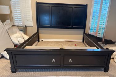 King bed frame