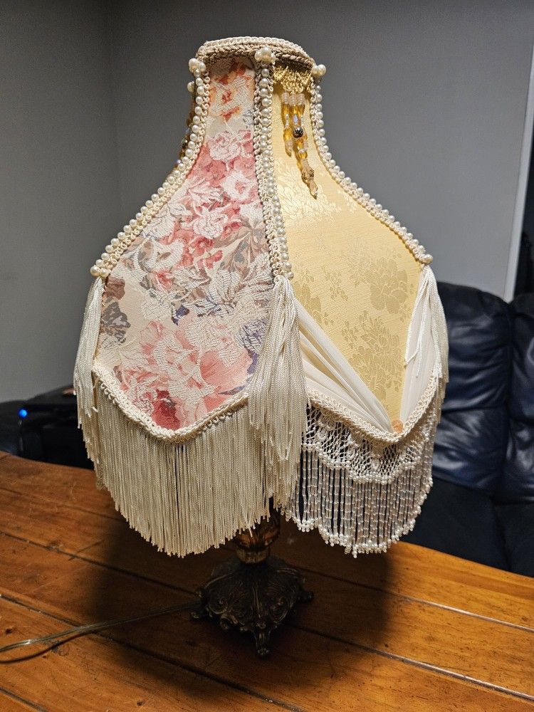 Antique Kashmir Table Lamp
