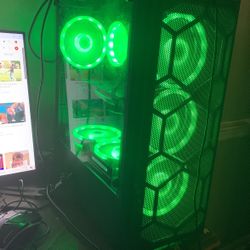 Stgaubron Gaming Pc With Monitor 