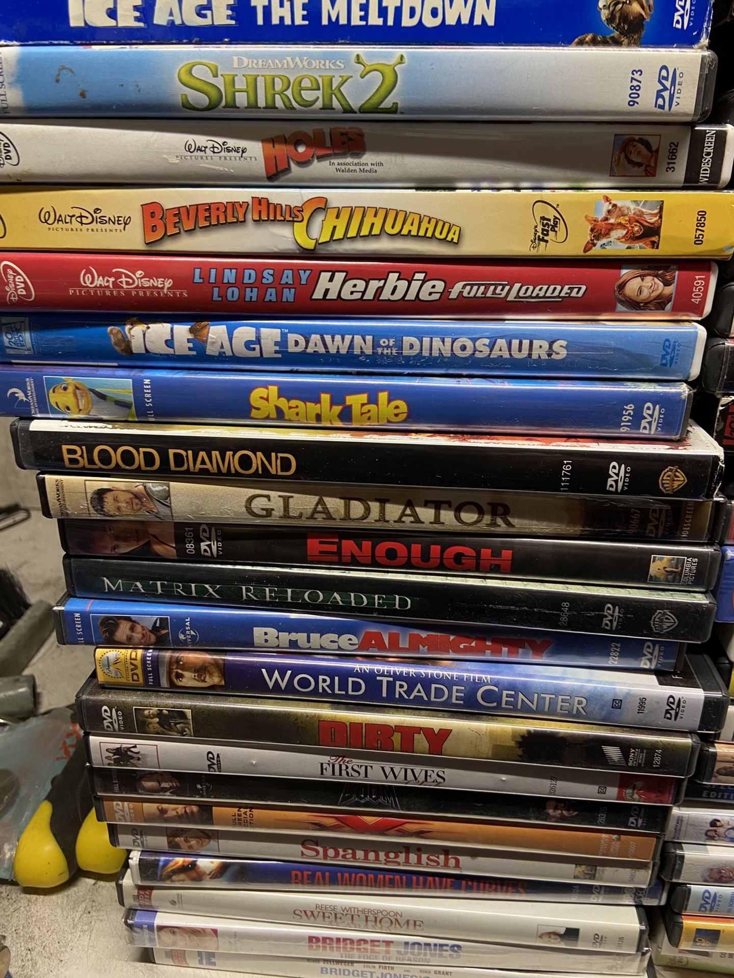 2boxes DVDs 180 Total