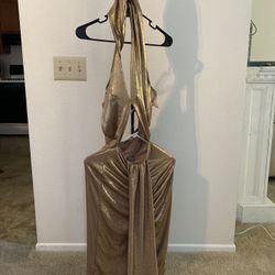 ⚡️  Gold  Shimmering Dress ⚡️ 