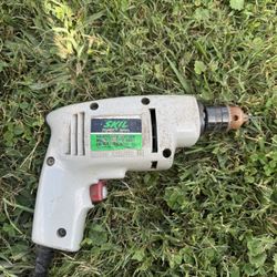 Skil 1/4” Corded Drill – Variable Speed, 115V, Works Great