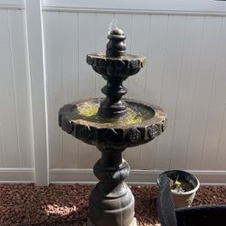 Water Fountain 2 Tier 