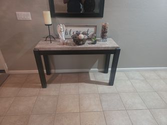 Luga Sofa Table Marble Top (OBO)