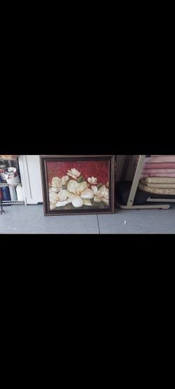 Flower Wall Decor Picture So Cute
