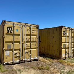 Used 20-ft Steel Storage Shipping Containers 
