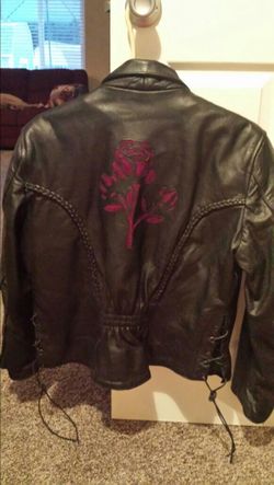 Brand new leather chaps and coat