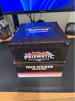 Pokémon Scarlet & Violet Prismatic Evolutions Tech Sticker Collection