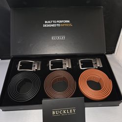 Buckley Mens Dress Belts