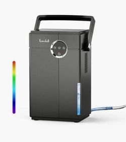 Dehumidifier with Drain Hose, 118oz Portable Dehumidifier for RV Camper Bathroom Bedroom Basement Laundry Room, Quiet Dehumidif NEW Retails $69.99