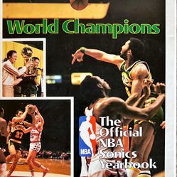 Seattle SuperSonics World Champions Book - PENDING for Sale in Mukilteo, WA  - OfferUp
