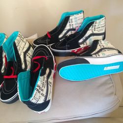 Vans Off The Wall Skateboarding Shoes Flame