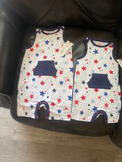 July 4th rompers