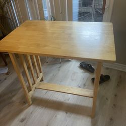 High Wooden Table 
