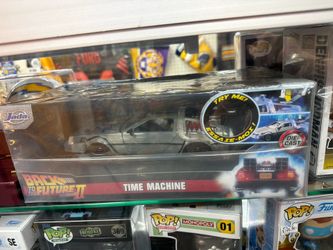 Back to the future autographed DeLorean