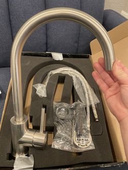 New Solid Stainless Steel Rotating Faucet 