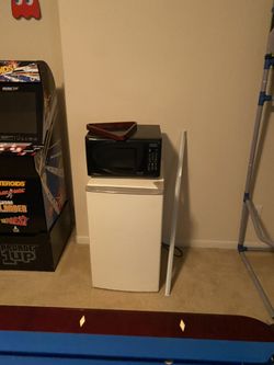 Mini Fridge Microwave