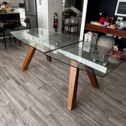 Modani Glass Dining Table 