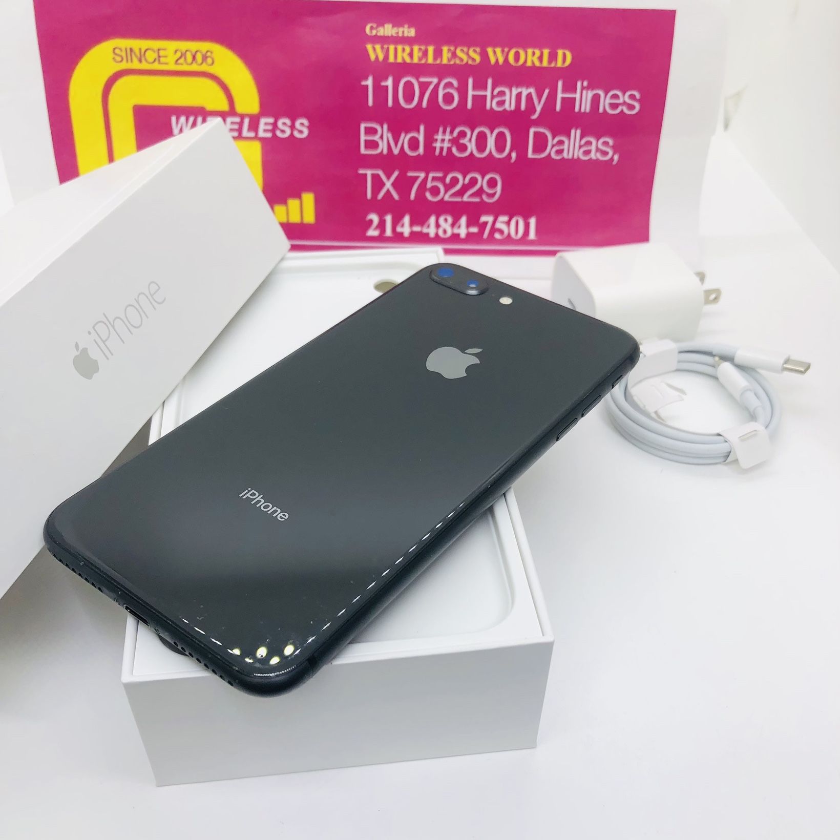 $150 iPhone 8 Plus Unlocked 64Gb 