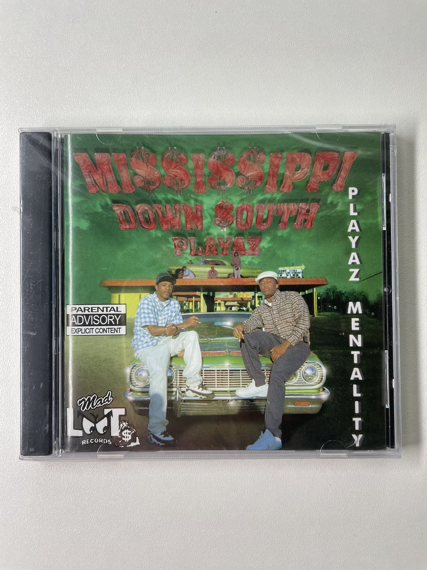 Mississippi Down South Playaz - Playaz Mentality CD Gangsta Rap G-Funk Hip Hop