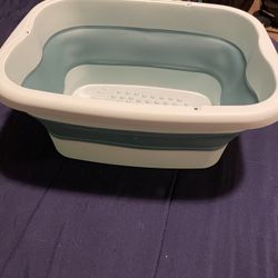 Foldable foot bath bucket
