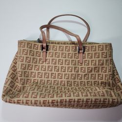 Fendi Canvas Handbag