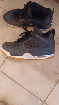 Jordan RETRO 4 Laser Rare Size 6