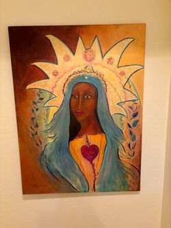 The virgin of Guadalupe