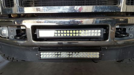 Led light bars curved and straight bar brackets and wire harness
