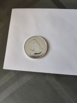 Canadian Silver Maple Leaf $5 Coin
