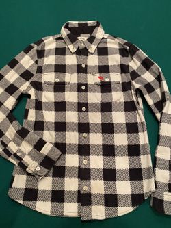 ABERCROMBIE Boy’s plaid flannel shirt -Size 13/14
