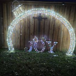 Large Christmas arch