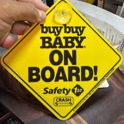 Baby On Board Sign 