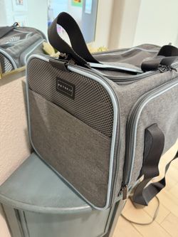 Petsfit Expandable Cat, Small Dog Carrier *new