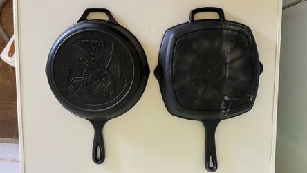 Cast iron pans