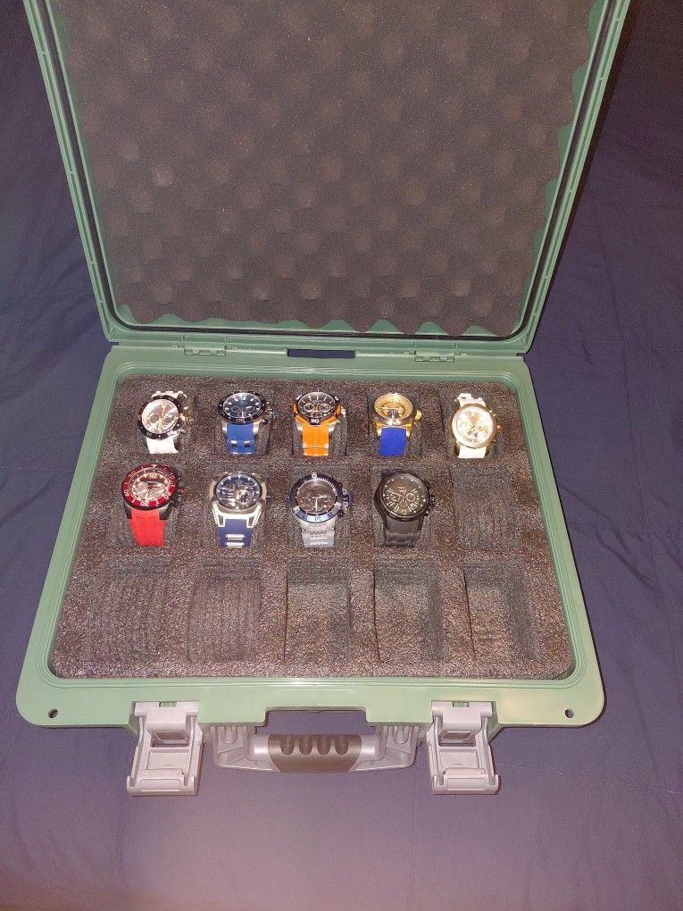 Invicta Watches Plus Case(holds 15 Watches Total)