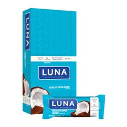 CLIFF Luna Bars Chocolate Dipped Coconut 