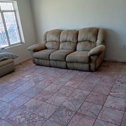 Sofa With Double recliners