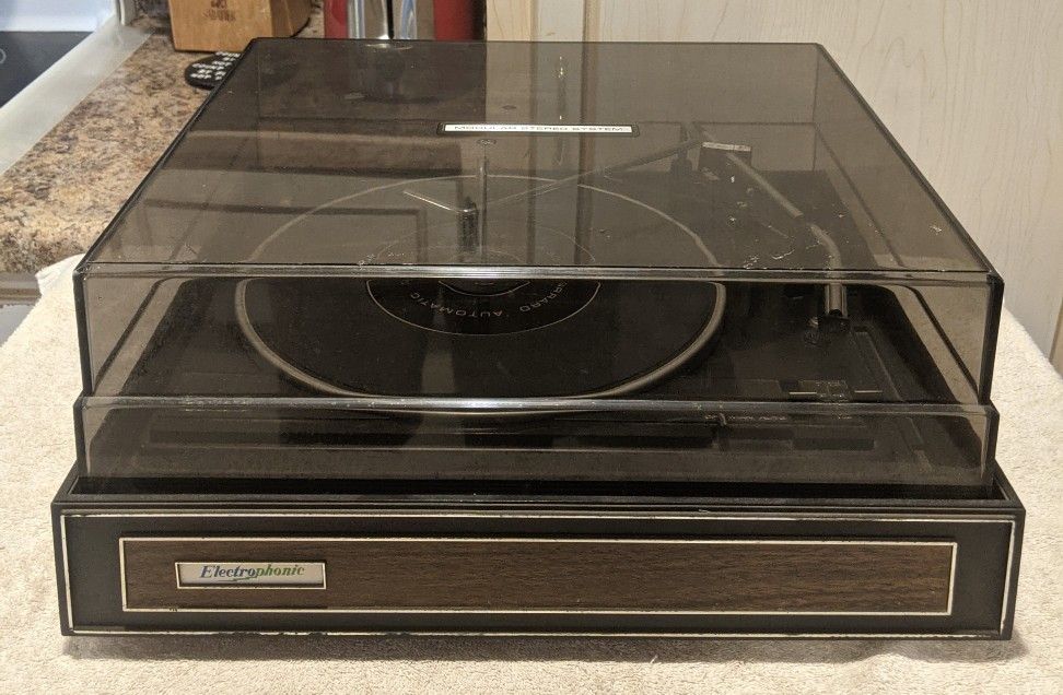 Vintage Garrard Turntable Record Player Changer in Good Condition