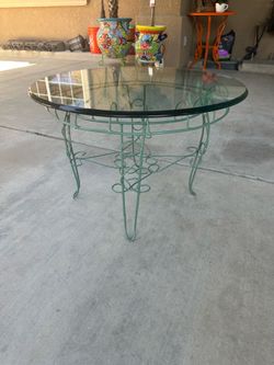 Patio table