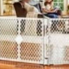  Toddleroo by Northstates 6 panel playyard/Barrier, Gray.
