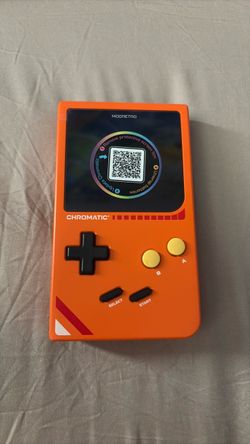 Mod retro orange chromatic gorilla screen