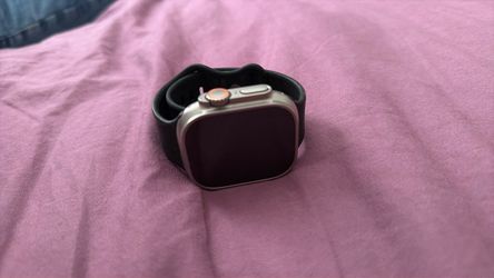 Apple Watch Ultra with Black Band