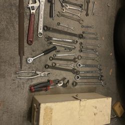 Tools Set With Box SAE