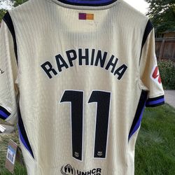 Barcelona Kobe Match Jersey Raphinha Medium