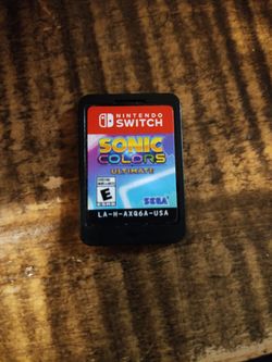 Sonic Colors Ultimate No Box Used